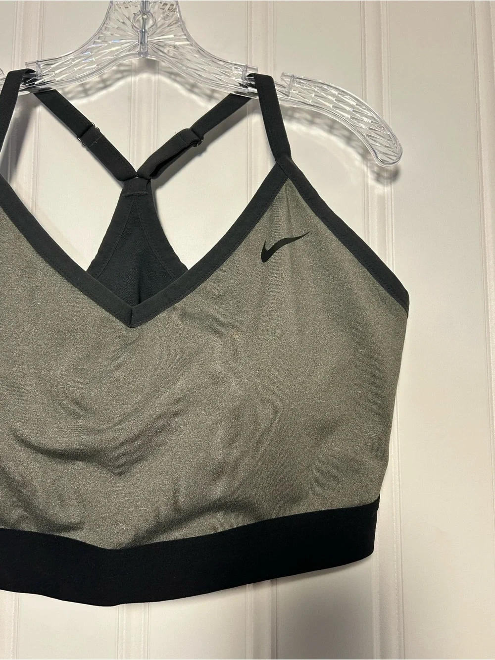 Nike Plus Women’s Indy Dri-FIT Low-Impact Sports Bra Gray 3X
